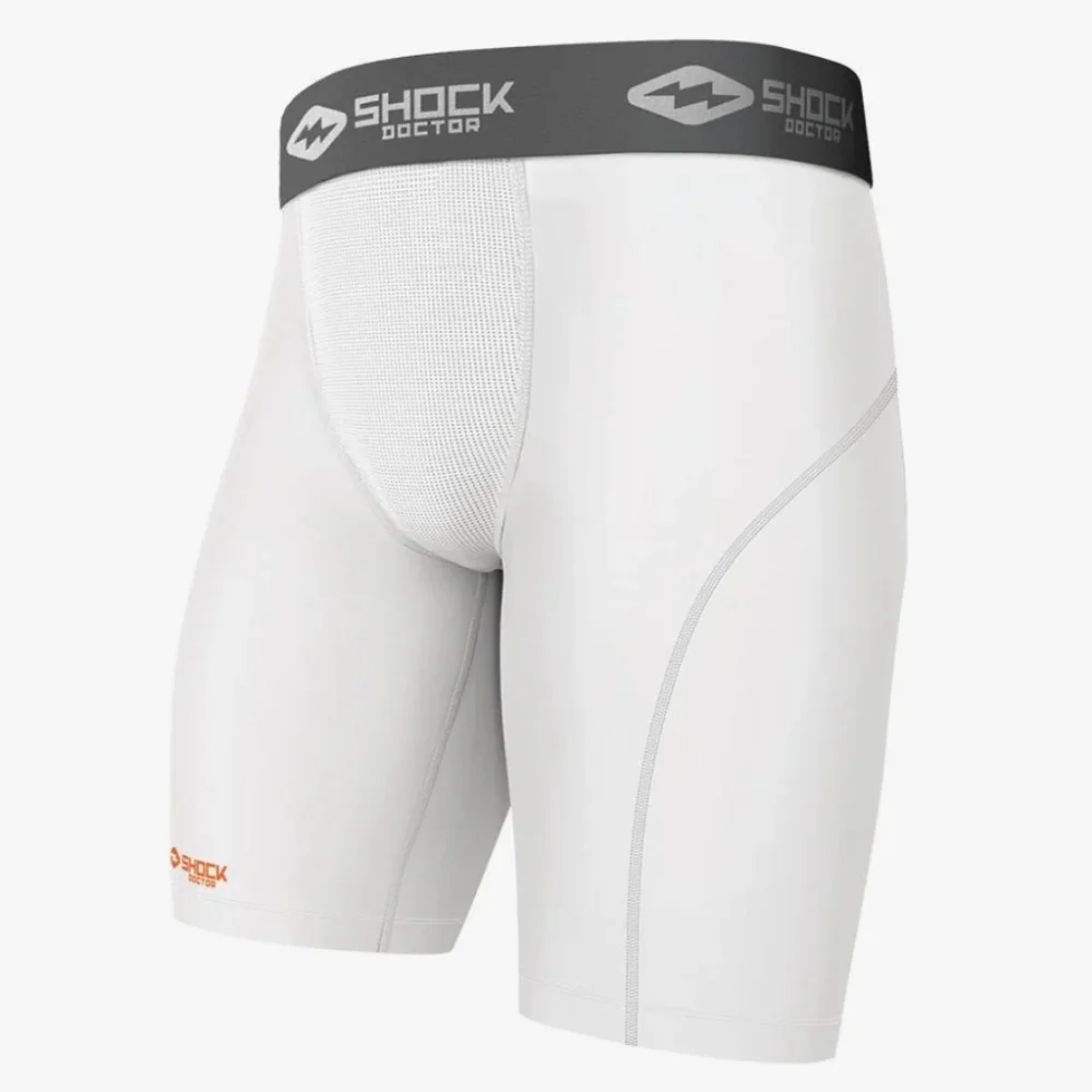 Men's Shock Doctor Core Compression Short with Cup Pocket Boxer Brief